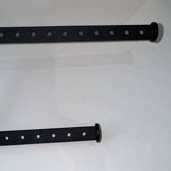 Modern Wood & Metal Wall Mounted Hanging Jewelry Shelves - Picture 3 of 7